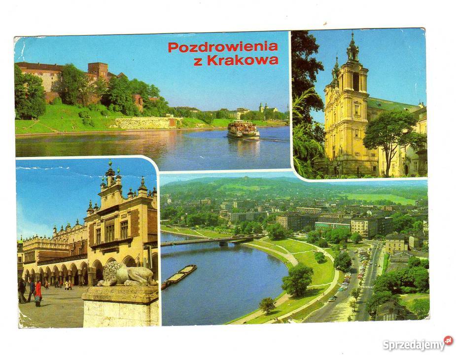 KRAKÓW POCZÓWKA WIELOWIDOKOWA