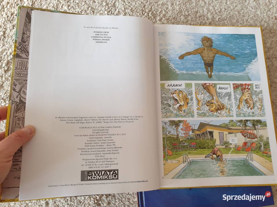 Blacksad 4 tomy Gdynia