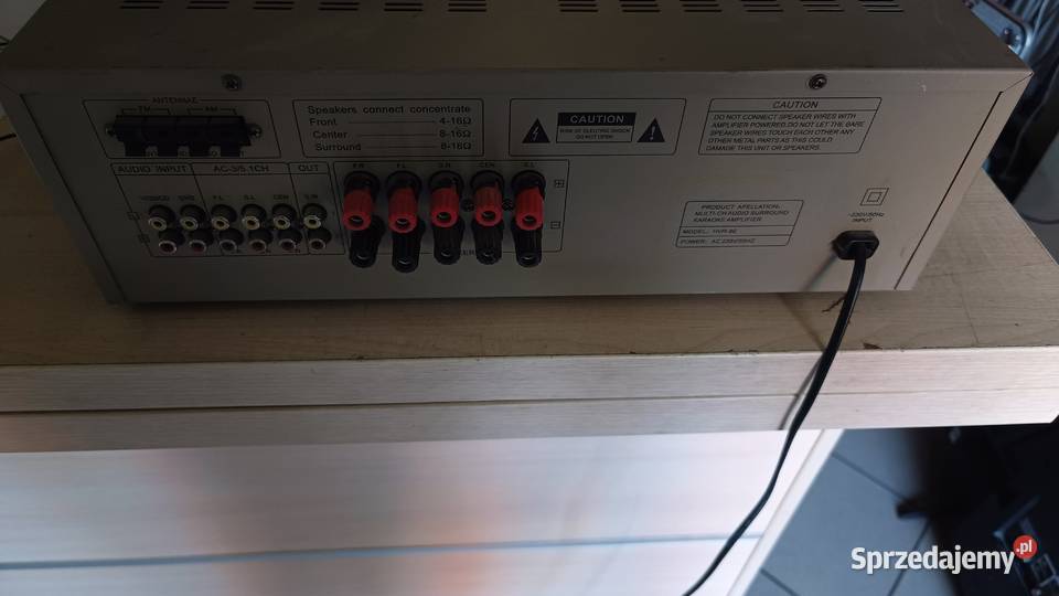 Do sprzedania Amplituner 51 McVoice HVR80 Amplitunery Poznań