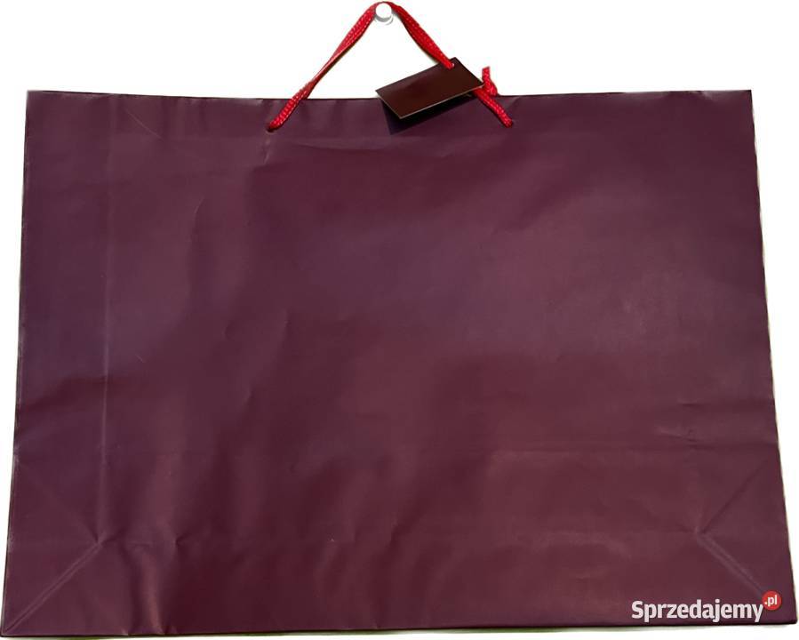 Torebka Prezentowa W Kolorze Bordowym śląskie Ostrowy nad Okszą