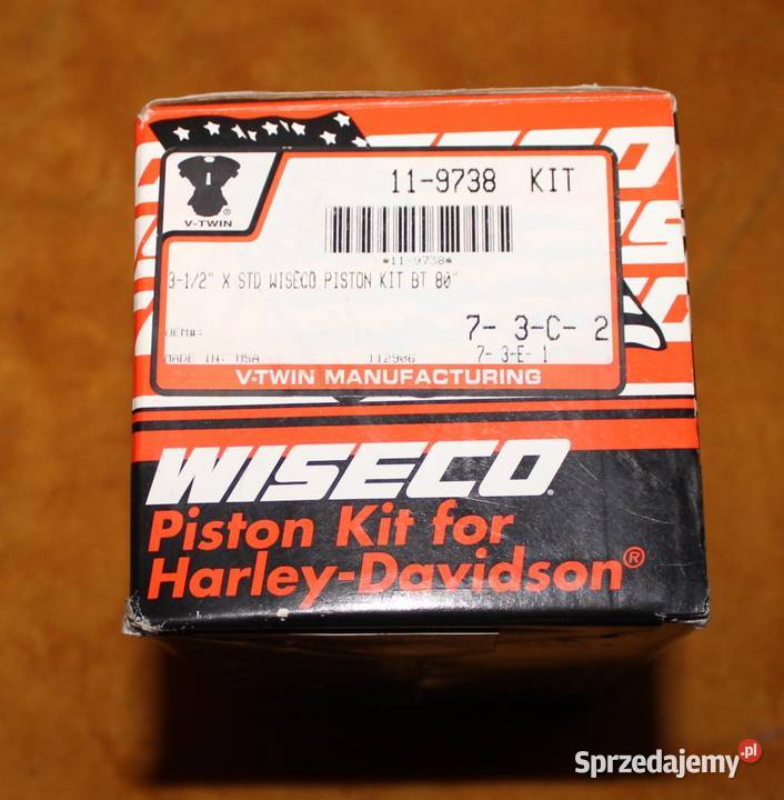 HARLEY DAVIDSON WISECO TŁOKI Tłoki Głubczyce