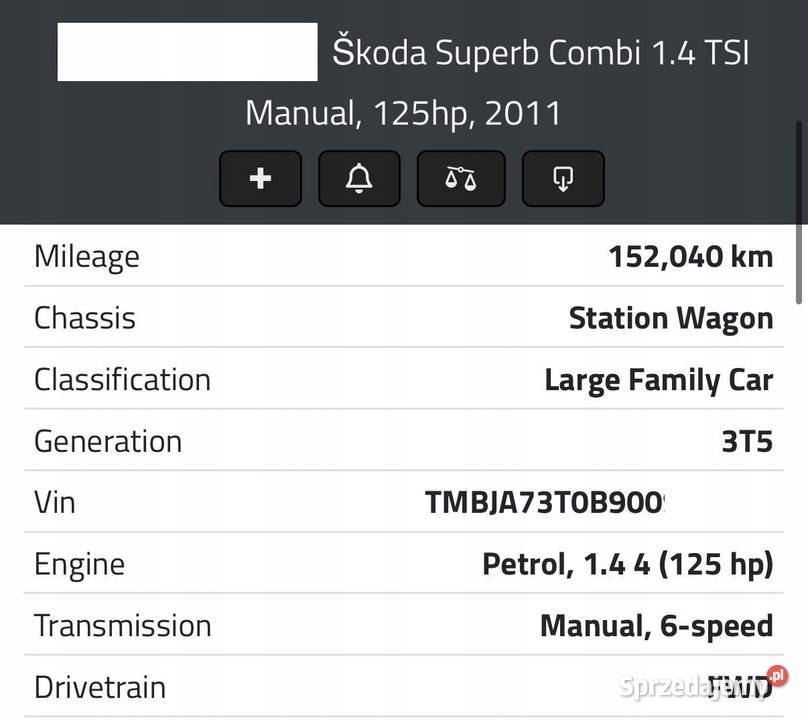 SILNIK CAX CAXA VW Eos Scirocco III Seat Toledo Chełm