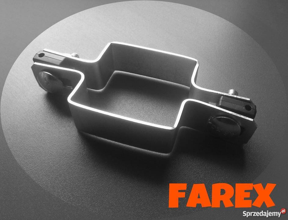 Obejmy do paneli ogrodzeniowych fi 60 słupki Łubniany