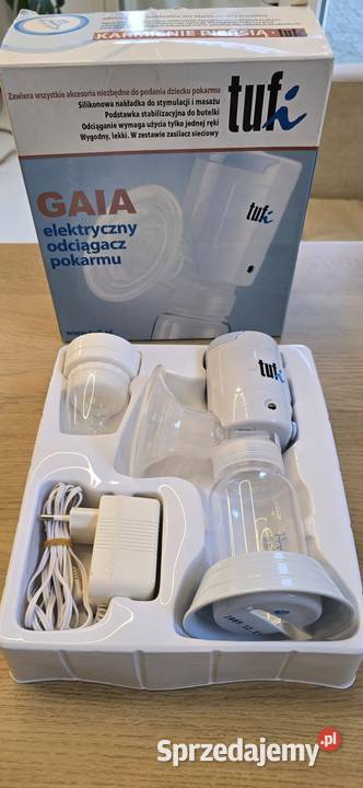 Nowy Elektryczny Odciągacz Pokarmu Tufi GAIA Mielno