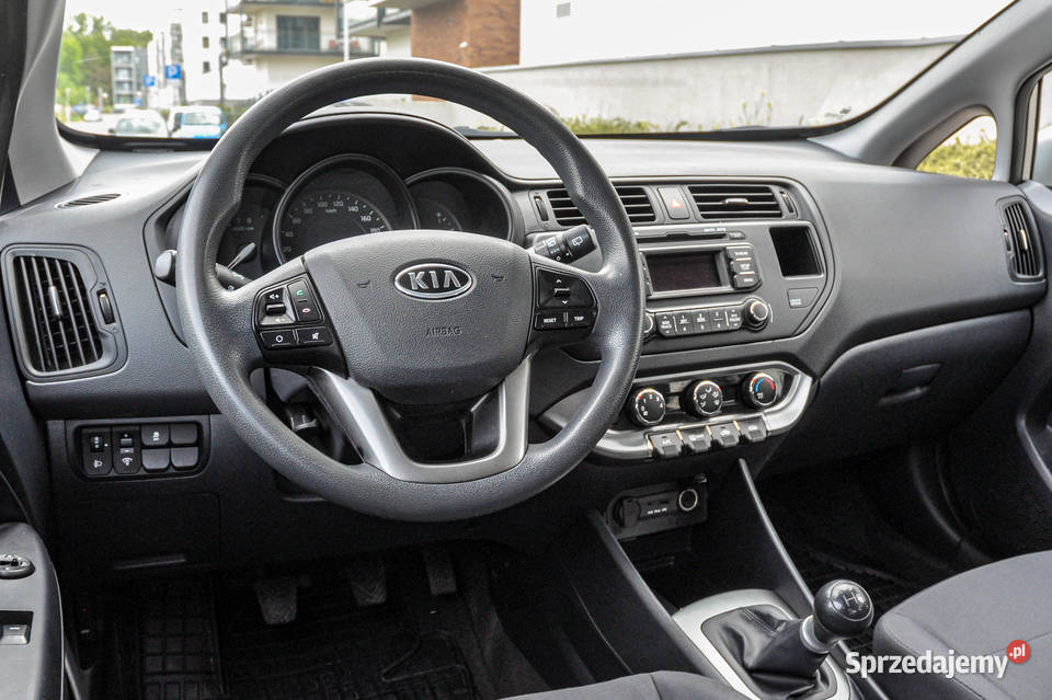 Kia Rio 12 2012 r Bezwypadkowy nieuszkodzony dolnośląskie Wrocław