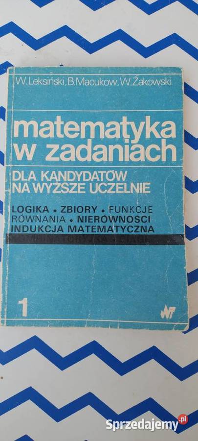 Matematyka w zadaniach 1 Lublin
