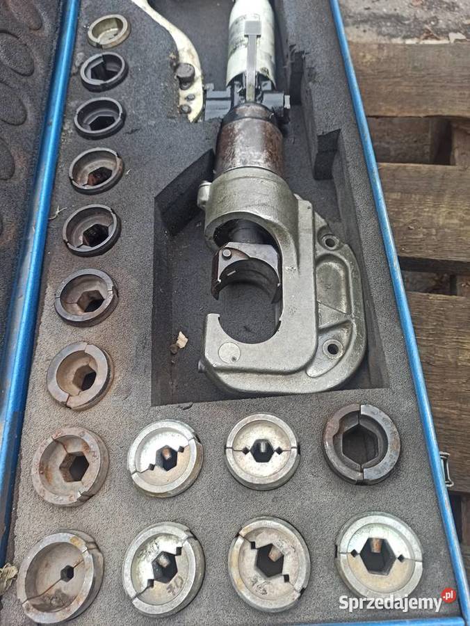 Hydrauliczna zaciskarka do przewodów Pozostałe łódzkie