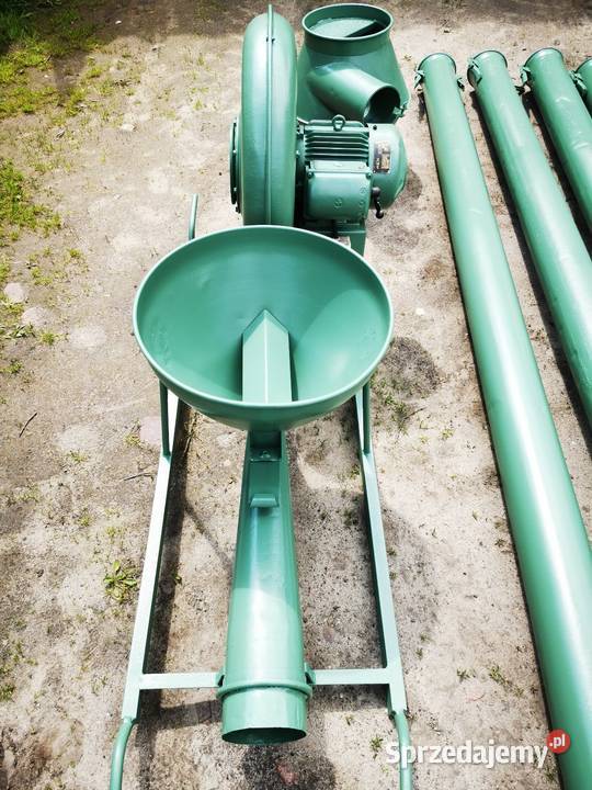 Dmuchawa do zboża Neuero 3 kw 11m rury wielkopolskie Strzyżew sprzedam