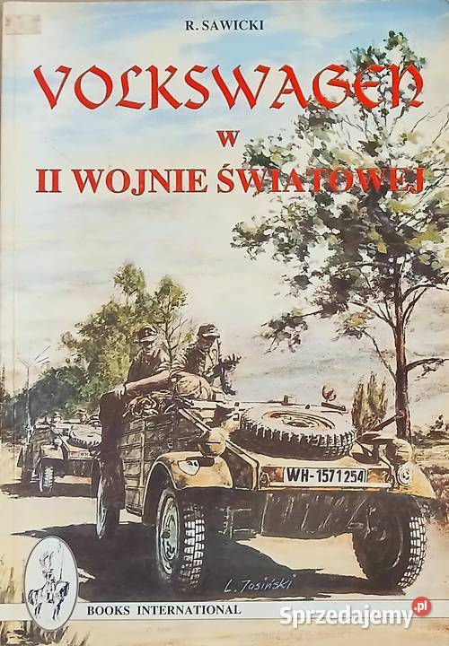 Książka Volkswagen w II Wojnie Światowej R militaria, broń, wojskowość Lubartów