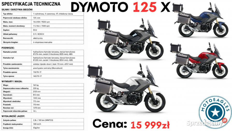Daytona Dymoto 125 X Daytona Dymoto 125 X Bicz sprzedam