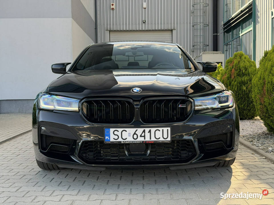 BMW M5 Competition FV 23 Bezwypadkowy Dociągi czarny BMW Węgrzce