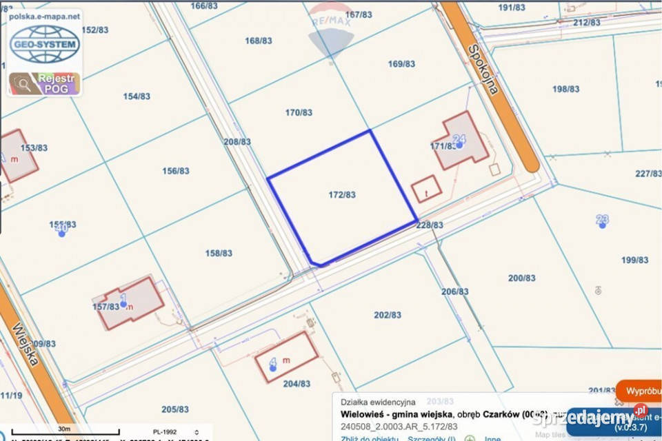 Urokliwa działka budowlanaCzarków powgliwicki śląskie Czarków