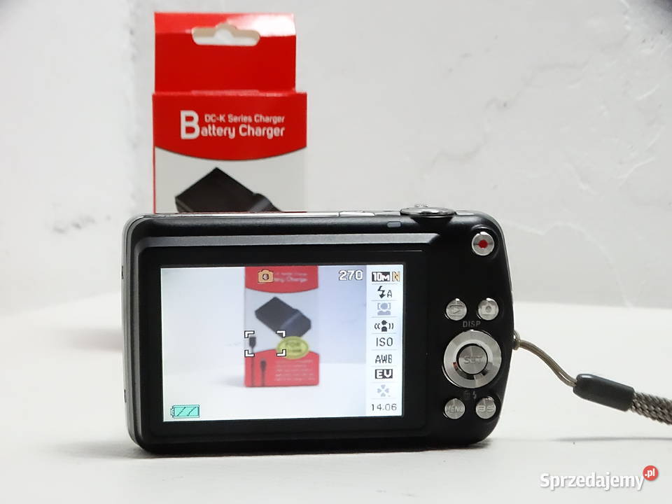 Aparat Cyfrowy Casio Exilim EXZ1 Srebrny Zestaw lubelskie Biłgoraj