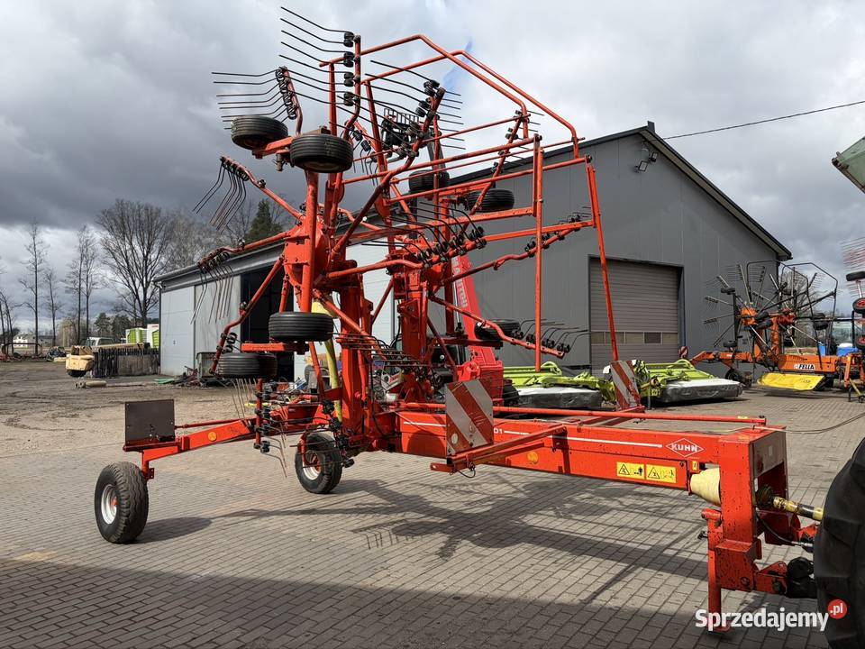 Zgrabiarka 2 karuzelowa Kuhn GA 7301 73m Myszyniec