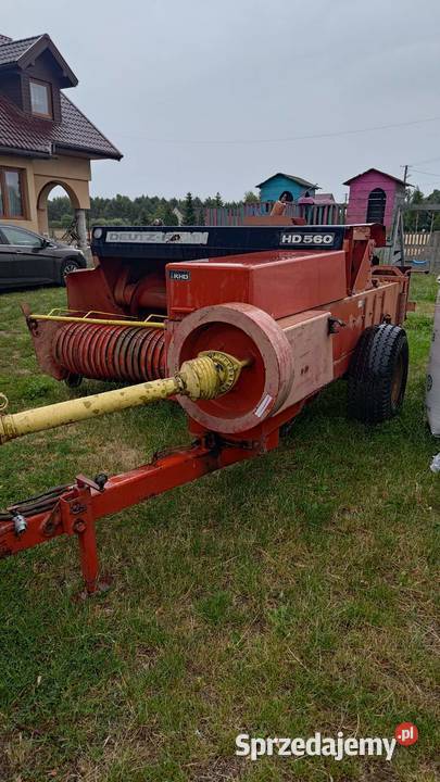 Prasa Deutz Fahr 560 nieuszkodzony