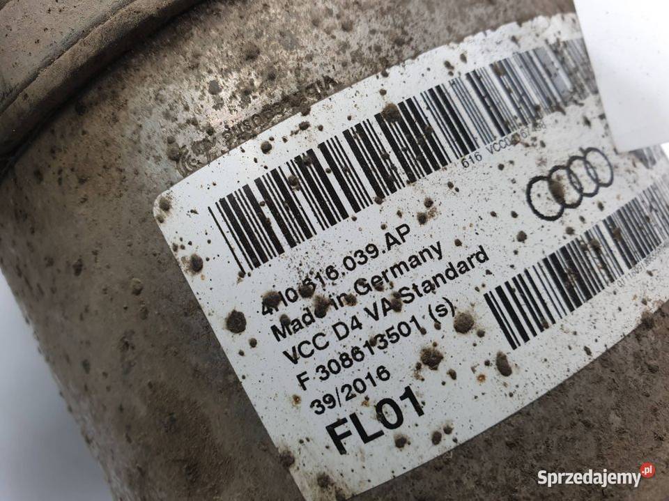 AMORTYZATOR PRAWY PRZÓD AUDI A8 L D4 4H0616039AP Pozostałe Lipno