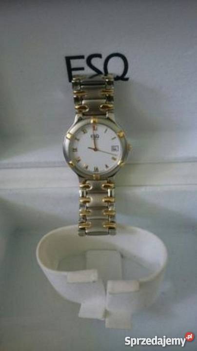Zegarek męski szwajcarski ESQ SWISS nierdzewny z na rękę Bolesławiec sprzedam