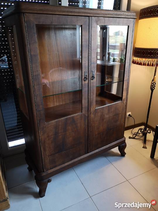 Stara zabytkowa witryna biblioteczka 164cm Dom i Ogród Jarocin sprzedam