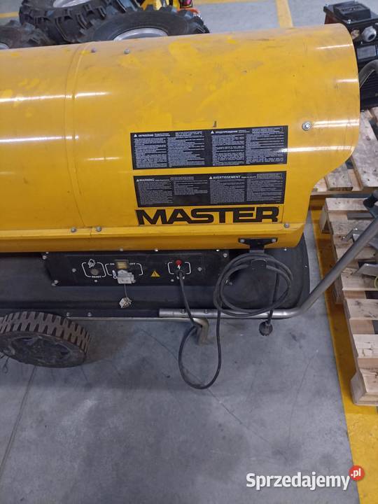 Nagrzewnica olejowa Master BV 290E 81 kW używana Maniowy