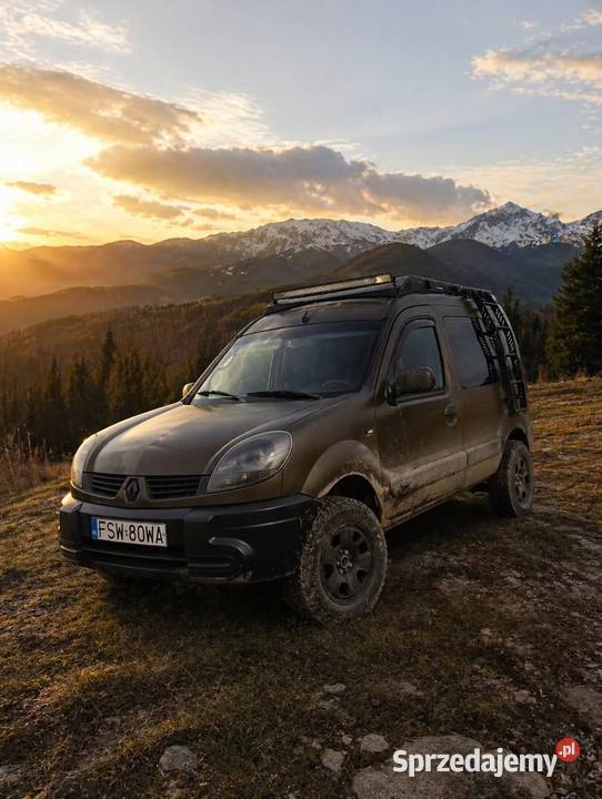 Renault Kangoo 4x4 offroad camper campervan nowy renowacja projekt Alpine