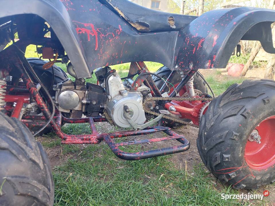 Quad 124cc bez elektroniki i z tłokiem do zmiany