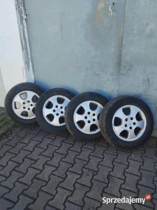 Koła aluminiowe Opel 15 5x110 opony zimowe Katowice sprzedam