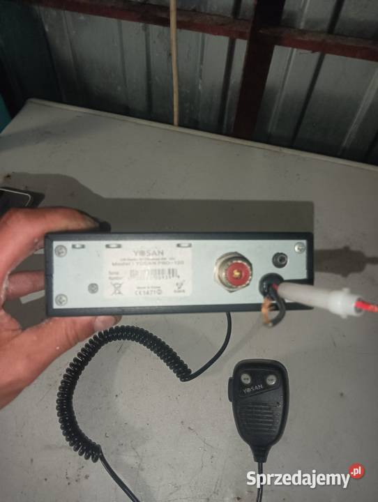 Radio CB YOSAN PRO120 AMFM RFGAIN Skarszewy sprzedam
