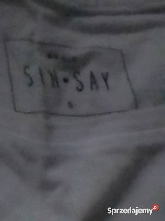 Bluzka Damska Sinsay Rozmiar 36(S) Ciemno