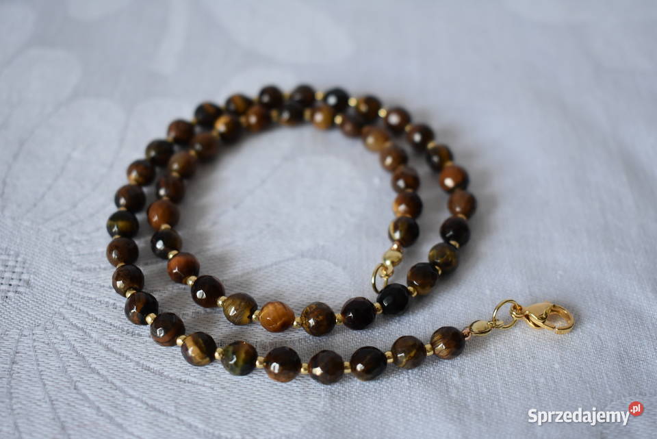 Naszyjnik tygrysie oko Warszawa