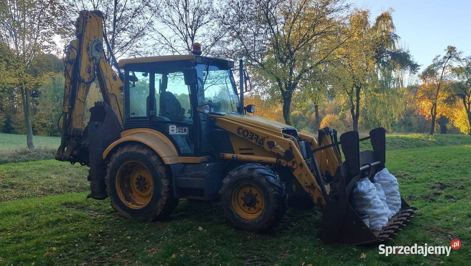 Koparko ładowarka fermec 860 cobra 01r Kabina