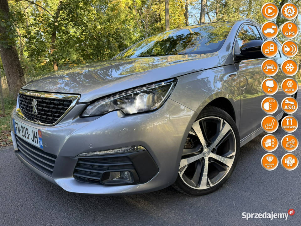Peugeot 308 GTLine 20 HDi 150 Automat Navi Full Kombi kujawsko-pomorskie Józefkowo