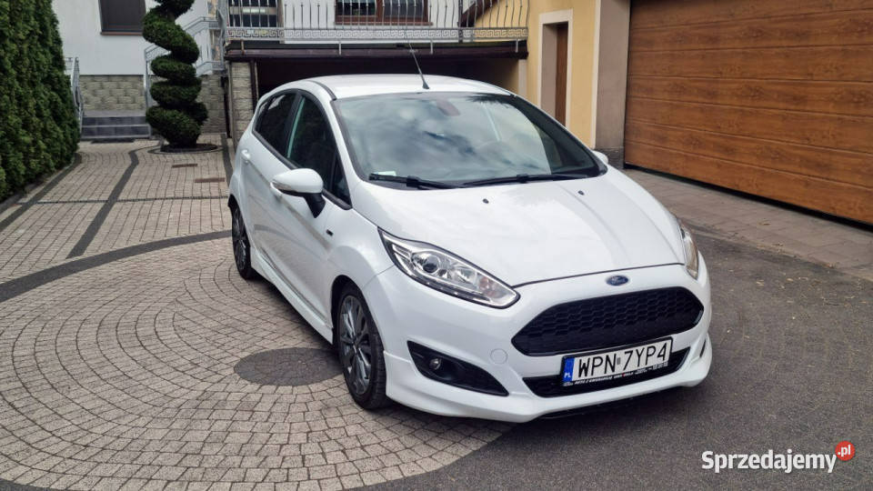 Ford Fiesta ST Line Super Stan Alu Led GWARANCJA elektryczne lusterka Płońsk sprzedam
