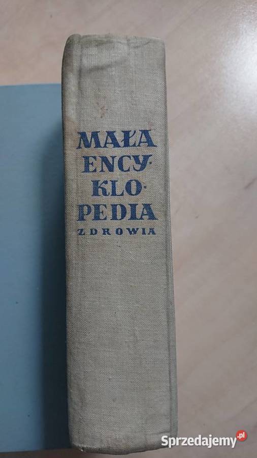 Mała encyklopedia zdrowia twarda oprawa 1958 PRL