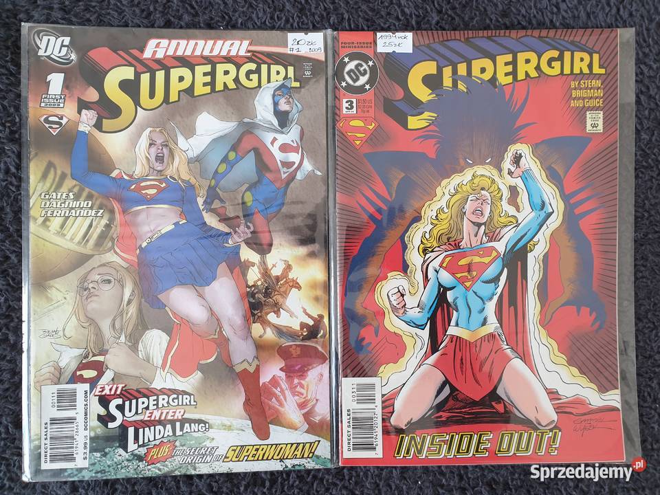 Supergirl zestaw 20 komiksów DC USA Gdynia