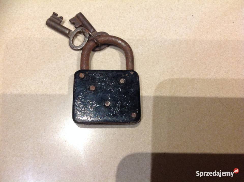 Stara Kłódka MOLA Sygnowana Antyki, Sztuka, Kolekcje lubuskie Nowa Sól sprzedam