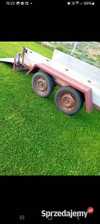 Przyczepka przyczepka laweta z najazdem tandem Nowy Sącz