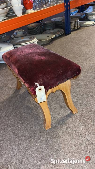 Podnóżek Na nóżkach Drewno i nóżki kulki M Gdańsk