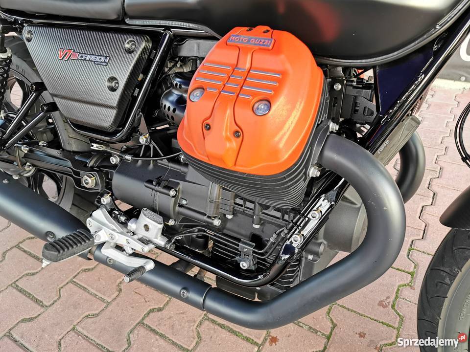 Moto Guzzi V7 III Carbon Black Raty Gwarancja śląskie Jaworzno sprzedam