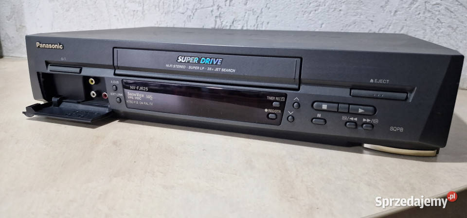 Video magnetowid Panasonic NVFJ625 VHS PILOT Międzychód