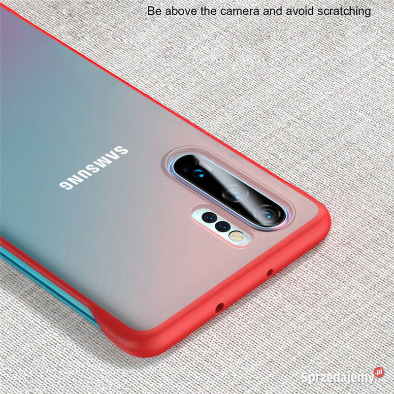 Etui Galaxy Note10 przezroczysty tył z brzegiem Bydgoszcz sprzedam