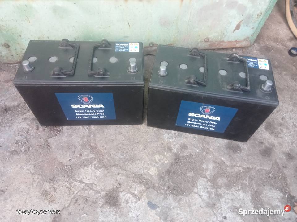 Akumulator żelowy Exide VRLA 85Ah 350A Scania akumulatory Łódź