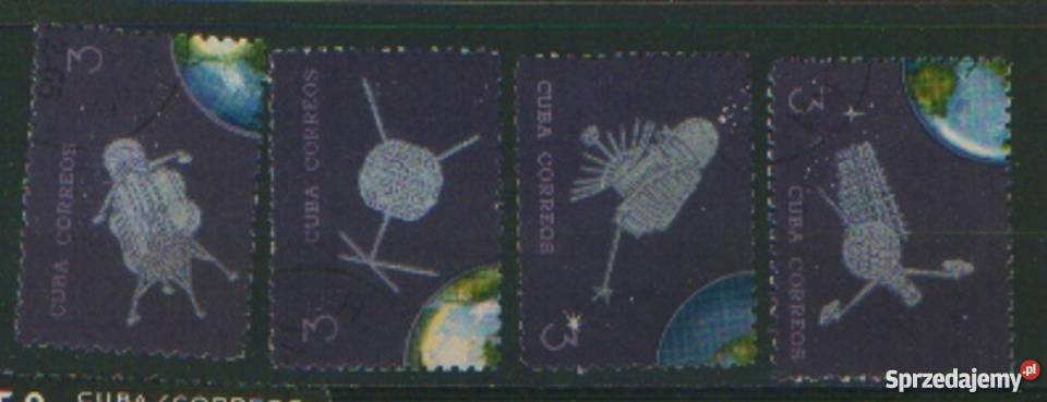 Zn Kuba Mi 929 32 kas 1964 Filatelistyka Gliwice