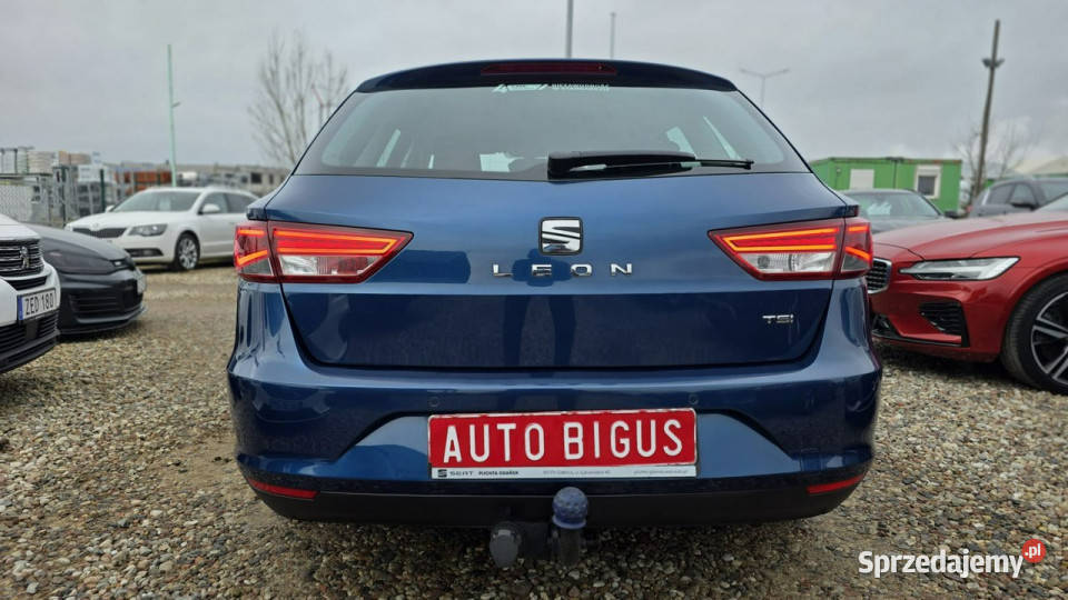 Seat Leon SALON POLSKA bixenon Ledy ST III 2012 isofix Lębork