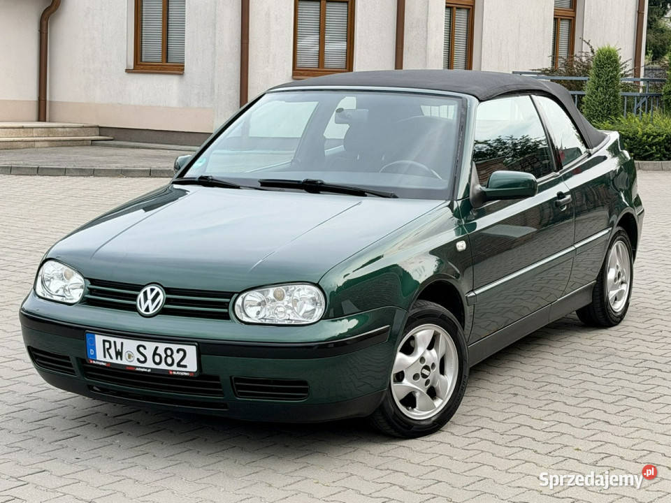 Volkswagen Golf Cabrio 20i 115 Serwisowany mazowieckie Zwoleń sprzedam