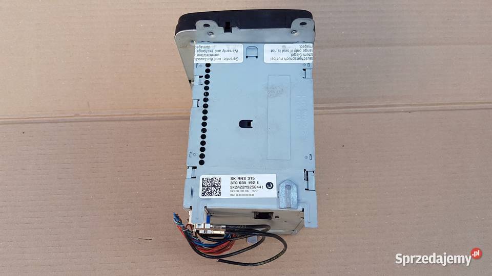RADIO FABRYCZNE CD 3T0035192E FABIA II ROOMSTER