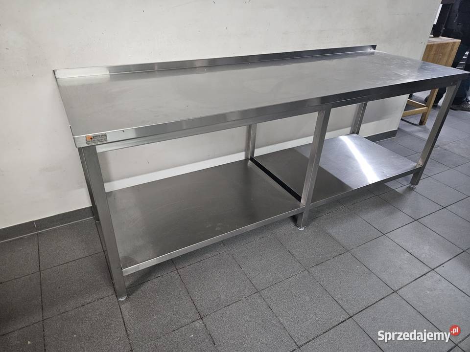 Stół gastronomiczny przyścienny DORA METAL z śląskie Pszczyna