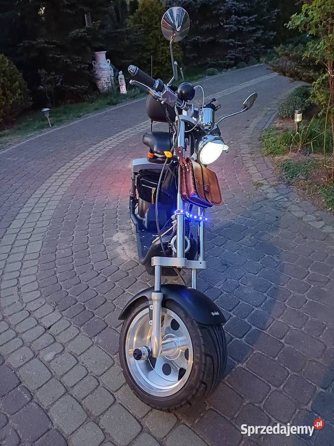 Skuter Chopper Cruiser Hulajnoga Stan Nowa 700 Hulajnogi elektryczne mazowieckie Warszawa