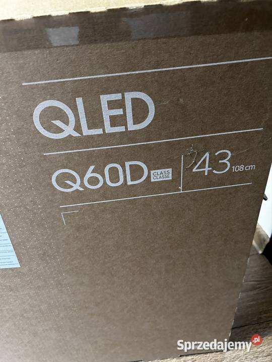 Telewizor Samsung QE43Q68DAU 43 QLED 4K Tizen śląskie sprzedam