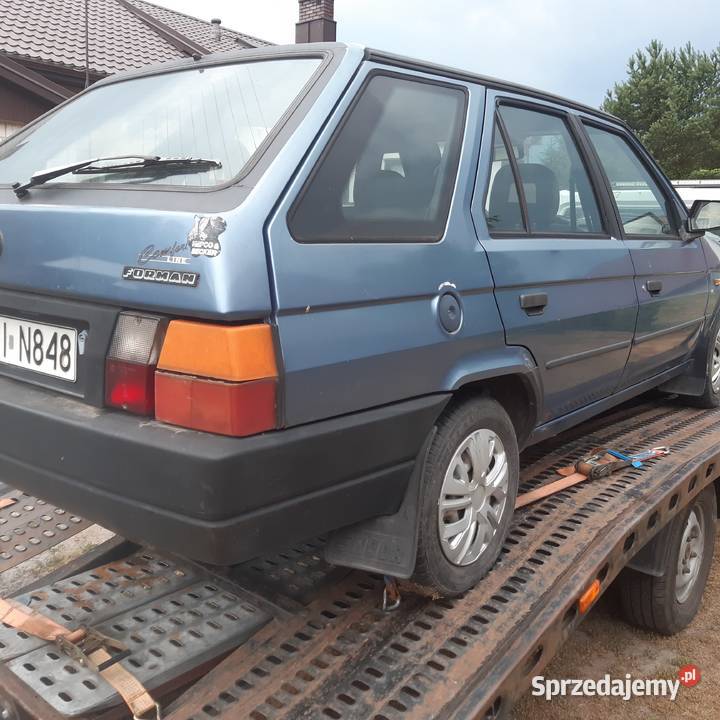 Skoda Forman 13 benzyna 93r Całość części lubelskie Biała Podlaska sprzedam