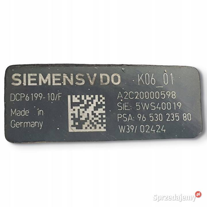 POMPA WTRYSKOWA paliwa Ford S 20 TDCI 9653023580 Chełm